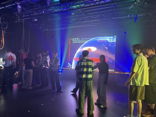 Spannende Einblicke im Lichtlabor.